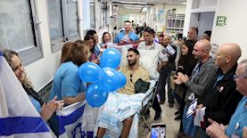 ניב שטייף משתחרר מרמב"ם, צילום: דוברות רמב"ם